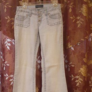 Sweet Jeans New York Light Blue Wash Stretch Denim Jeans Junior Size 9